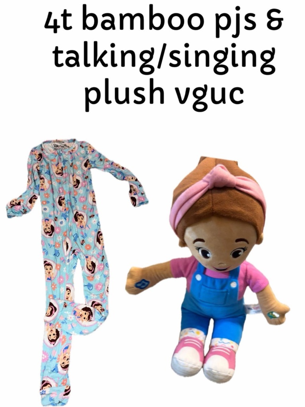 Ms Rachel 4t bamboo ahanas and singing talking doll bundle